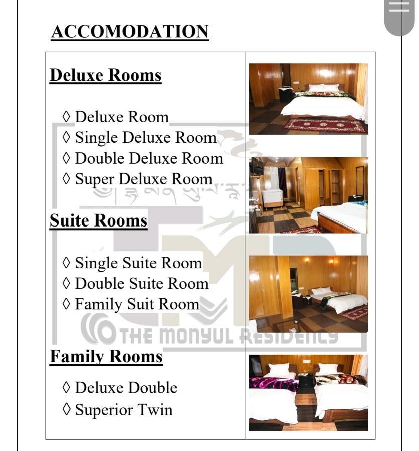 The Monyul Residency Hotell Tawang Exteriör bild